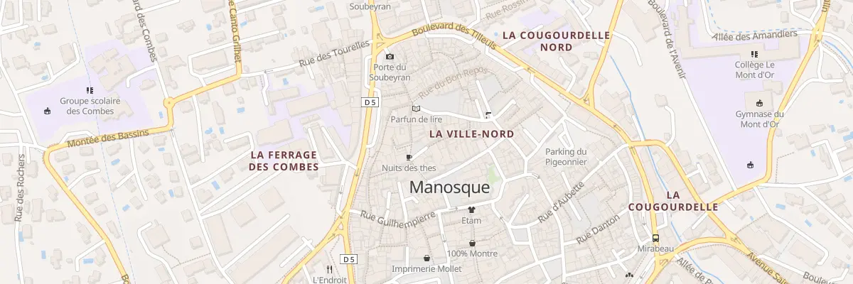 Plan du 7A Rue Dénédi à Manosque