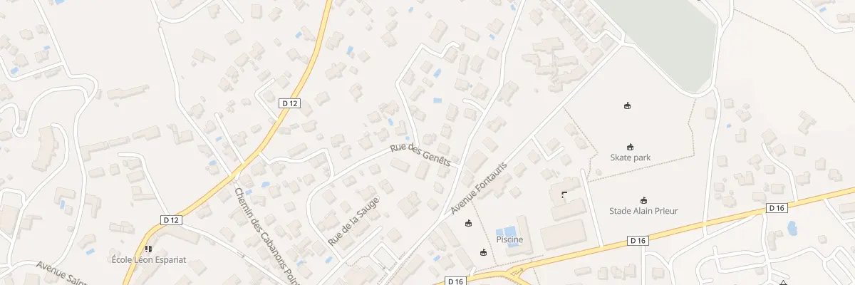 Plan du 21 Rue des Genêts à Forcalquier