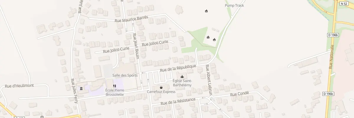 Plan du 23 Rue de la République à Mexy