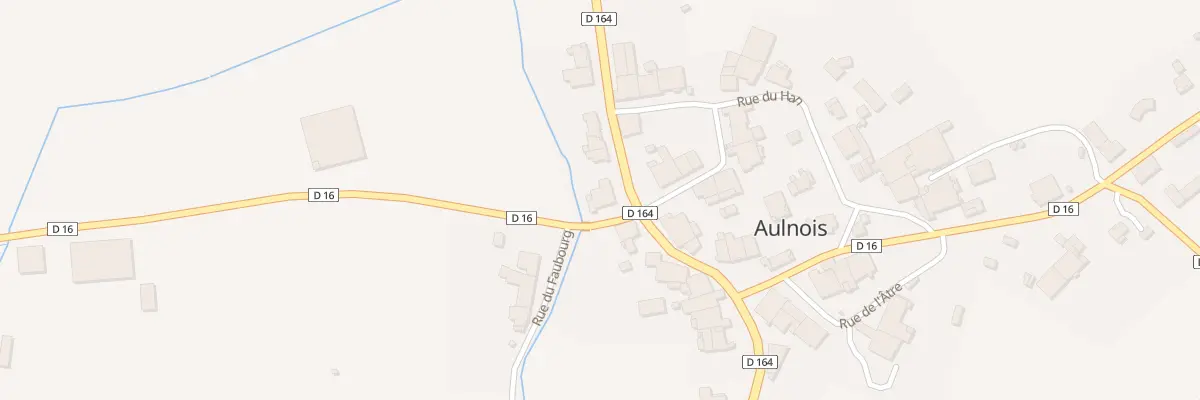Plan du 12 Rte de Neufchâteau à Aulnois