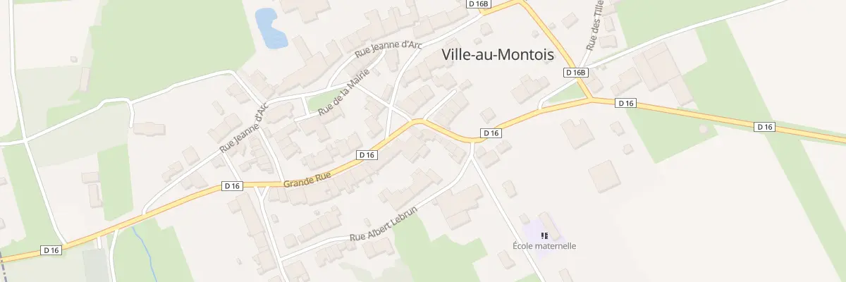 Plan du 22 Gr Grand Rue à Ville-au-Montois
