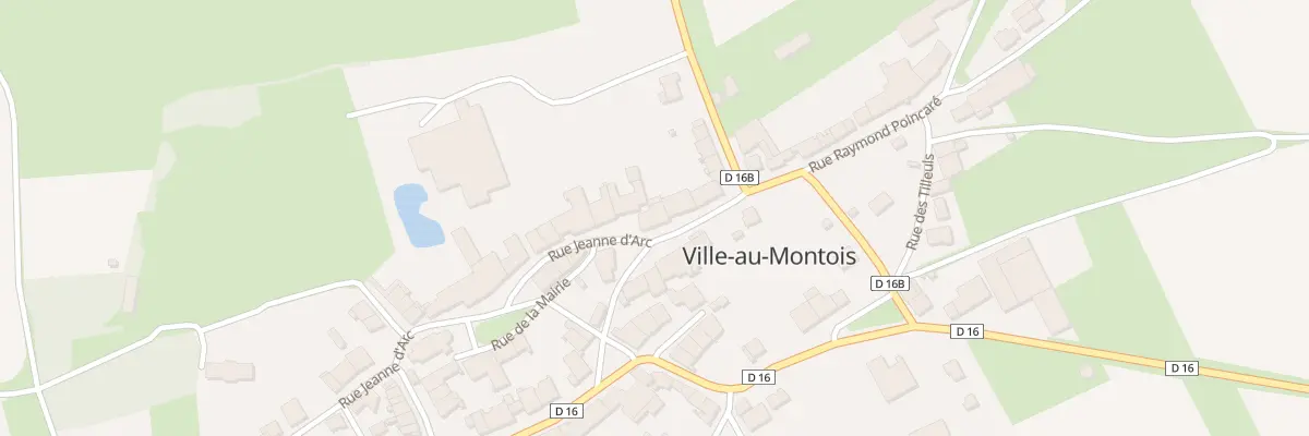 Plan du 5 Rue Poincare à Ville-au-Montois