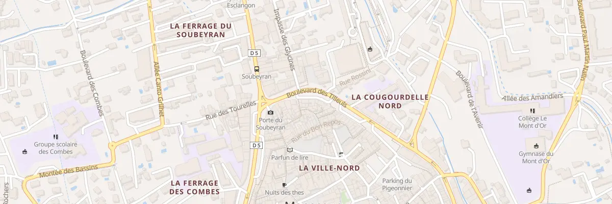 Plan du 14 Bd des Tilleuls à Manosque