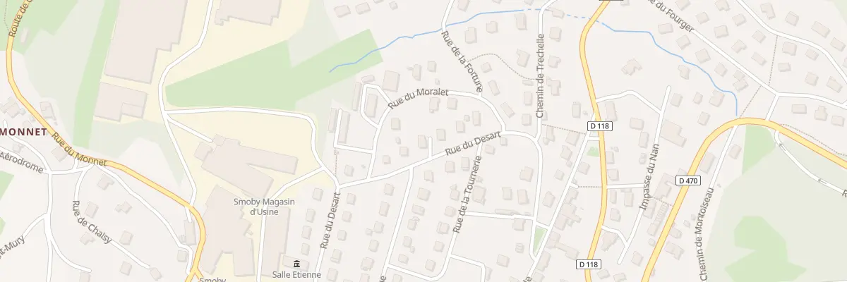 Plan du 242 Rue du Desart à Lavans-lès-Saint-Claude