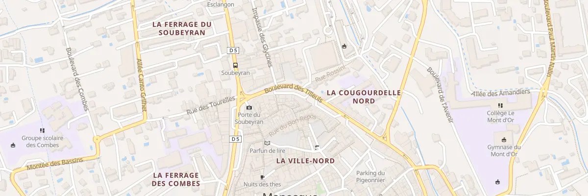 Plan du 20 Bd des Tilleuls à Manosque