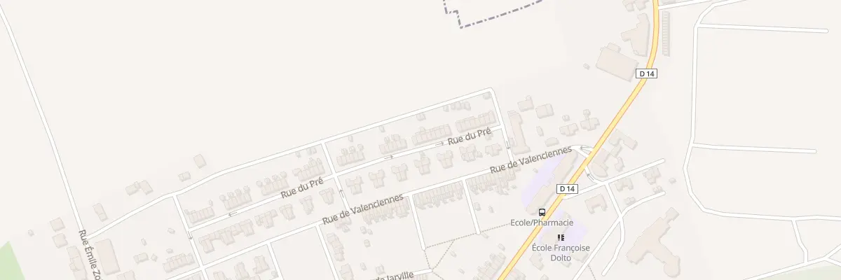 Plan du 30 Rue du Pré à Joudreville