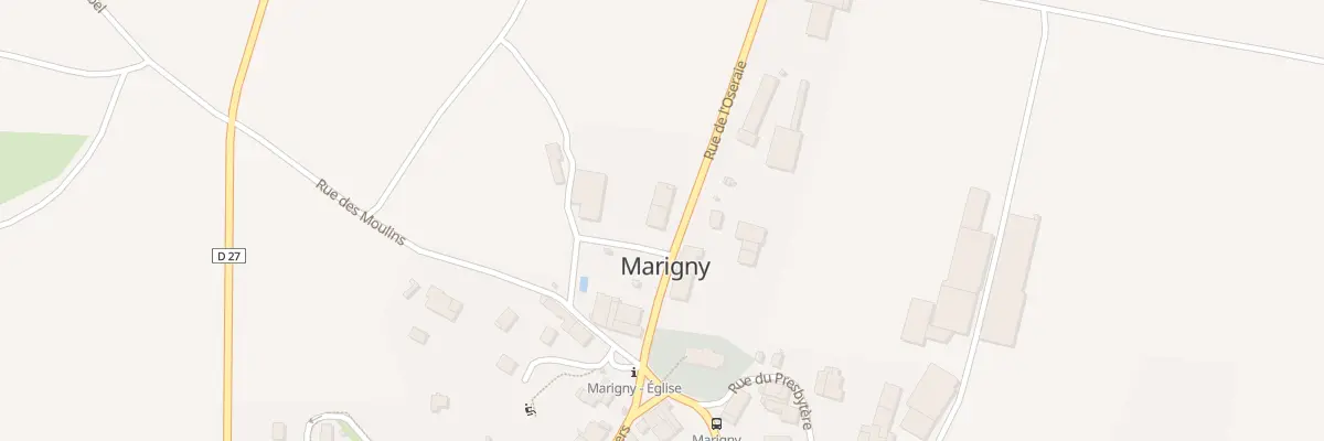 Plan du 5 Rue de l’Oseraie à Marigny