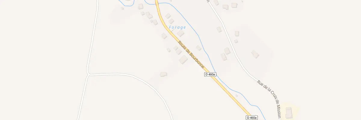 Plan du 20 Rte de Bourbonne à Lamarche