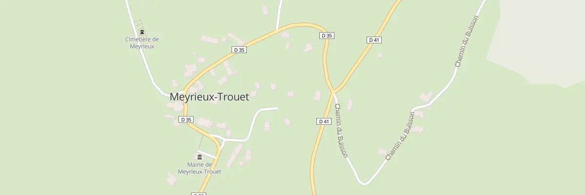 Plan du 5151 Meyrieux à Meyrieux-Trouet