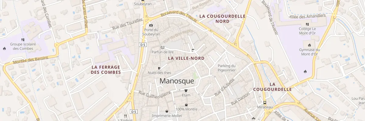 Plan du 18 Rue Dénédi à Manosque