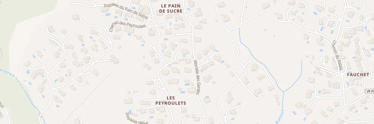 Plan du 773 Mte des Genêts à Manosque