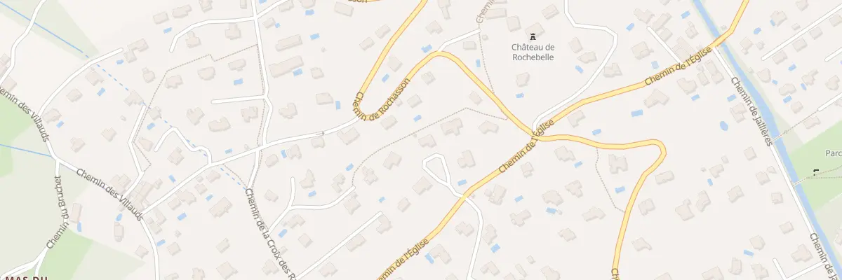 Plan du 66 Che de l’Église à Meylan