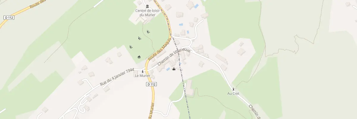 Plan du 8 Che de Villeneuve à Saint-Martin-d’Hères