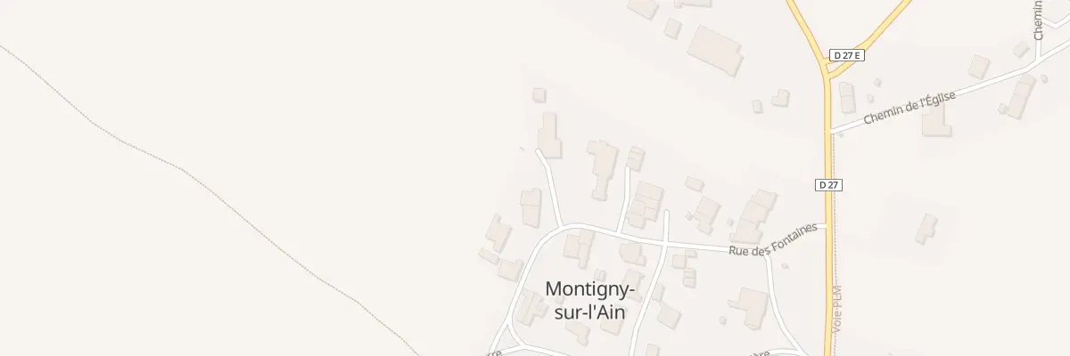 Plan du 3 Imp de la Ganeval à Montigny-sur-l’Ain