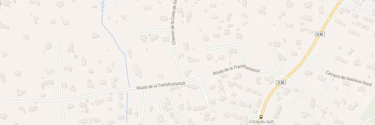 Plan du 24 Colle de Gauthier à Nans-les-Pins