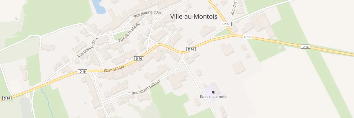 Plan du 15 Rue Albert Lebrun à Ville-au-Montois