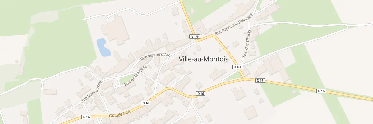Plan du 8 Rue Poincare à Ville-au-Montois