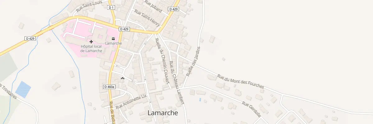 Plan du 2 Rue des Sources à Lamarche