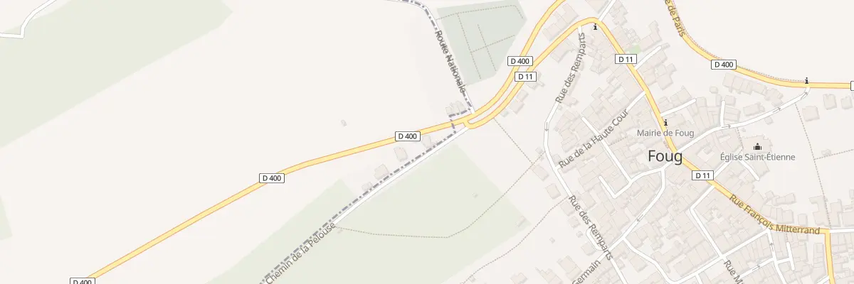 Plan du 1 Che de la Plouse à Lay-Saint-Remy