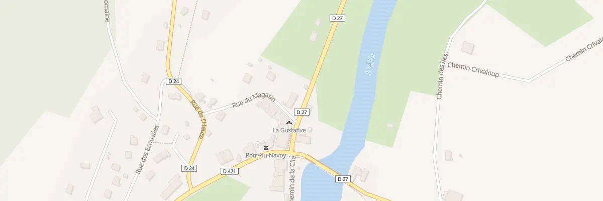 Plan du 4 Rue du Magasin à Pont-du-Navoy