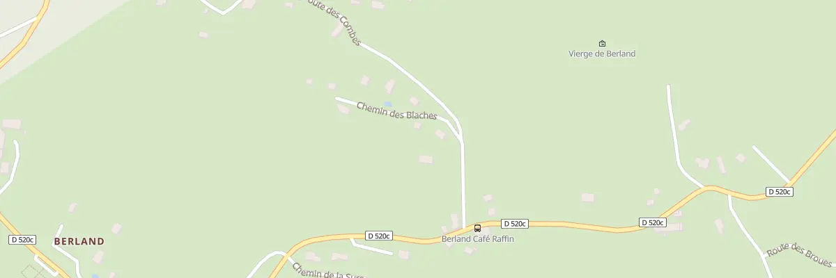 Plan du 47 Che des Blaches à Saint-Christophe-sur-Guiers