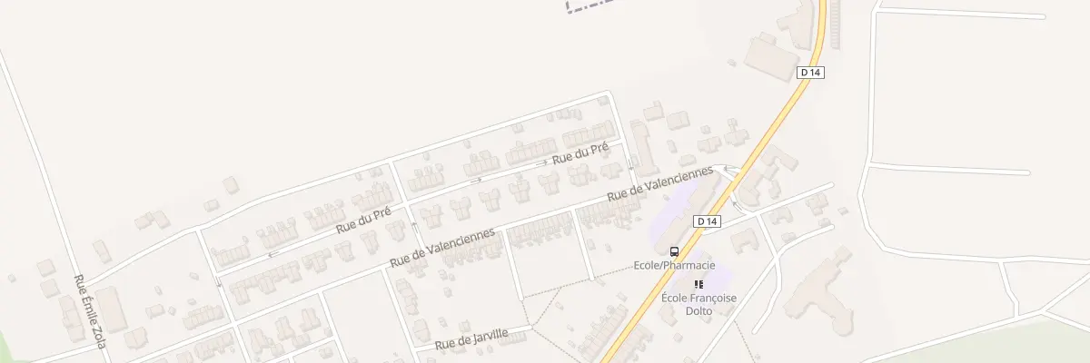 Plan du 7 Rue du Pré à Joudreville
