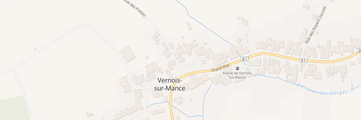 Plan du 9 Pl de la Fontaine à Vernois-sur-Mance