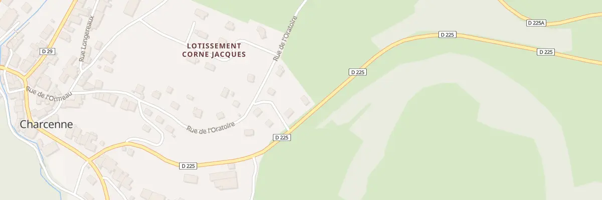Plan du 7 Rte d’Autoreille à Charcenne