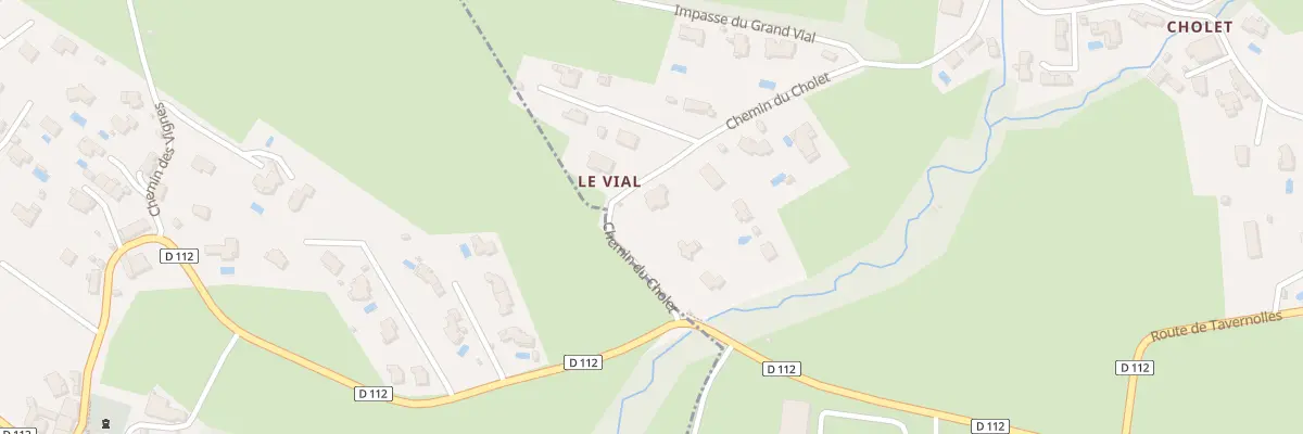 Plan du 779 Chem du Cholet à Herbeys