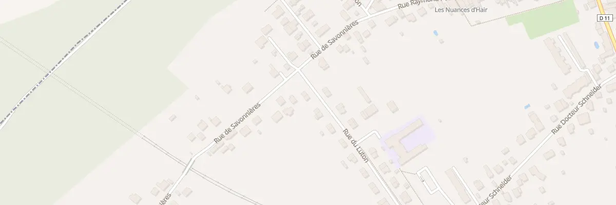 Plan du 33 Rue du Luton à Foug