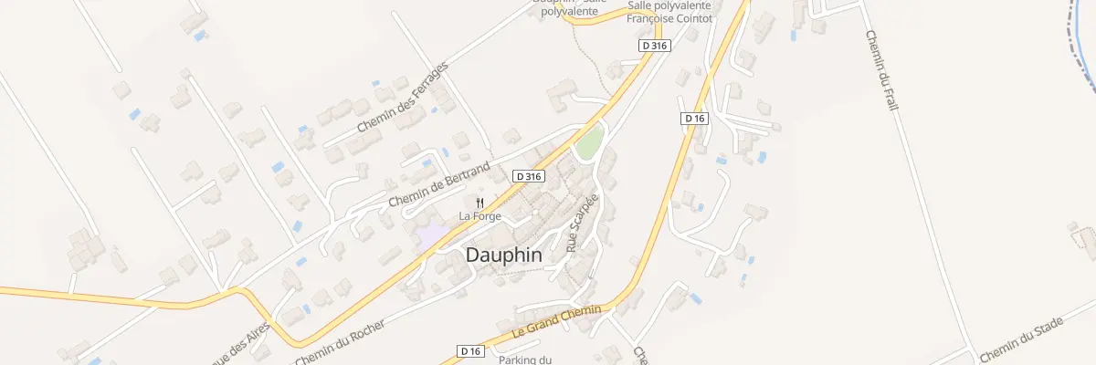 Plan du 5 Rue Torse à Dauphin