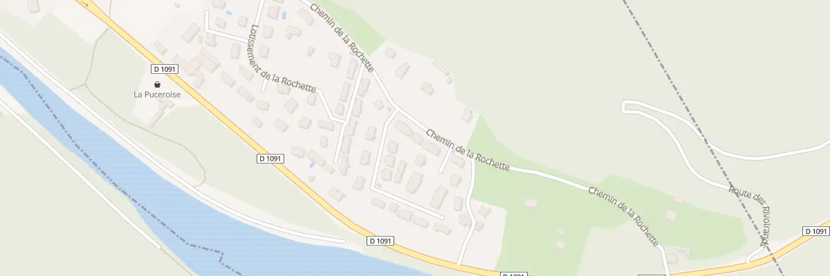 Plan du 522 Che de la Rochette à Vizille