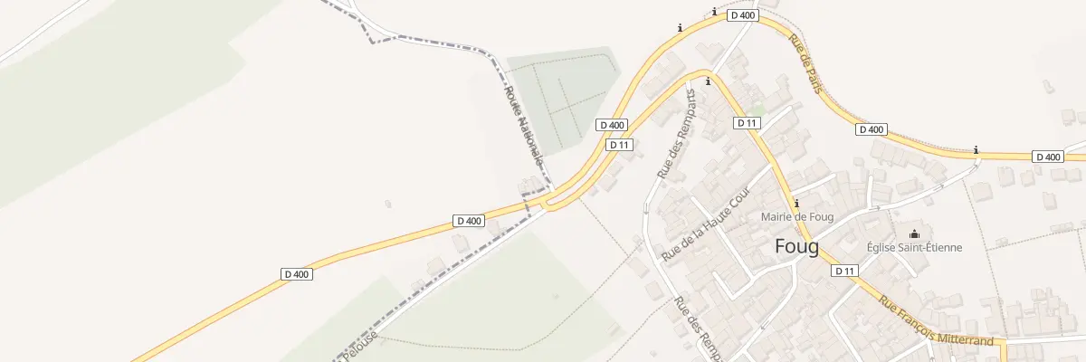 Plan du 1 Rte Nationale à Lay-Saint-Remy