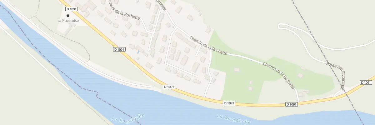 Plan du 562 Che de la Rochette à Vizille