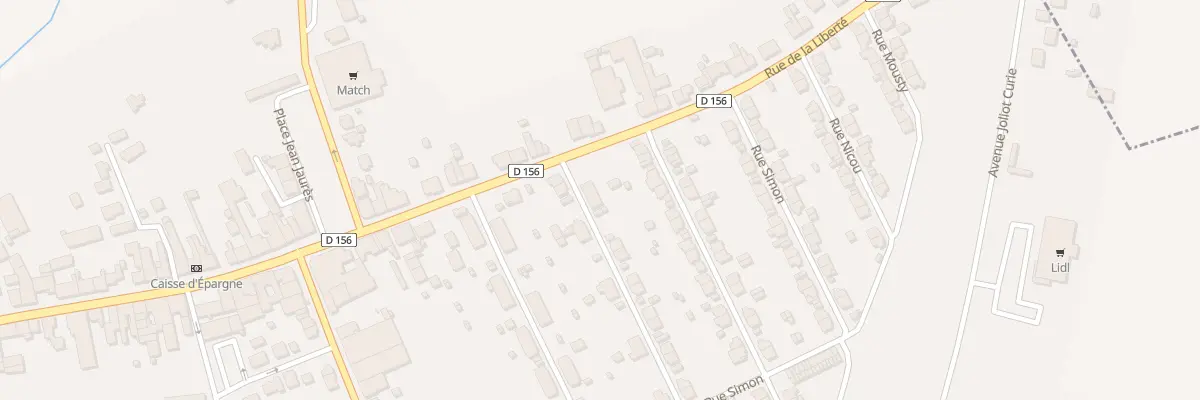 Plan du 46 Rue Gabriel Péri à Piennes
