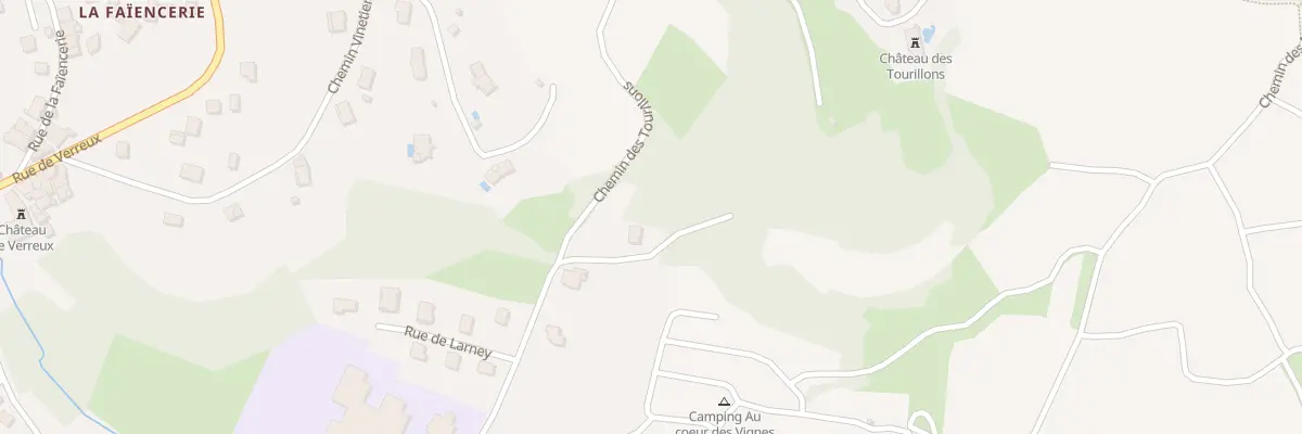 Plan du 59 Rue de Larney à Arbois