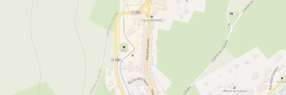 Plan du 26 Rue Jean Jaurès à La Mure