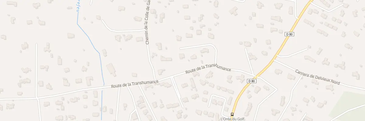 Plan du 5053 Colle de Gauthier à Nans-les-Pins