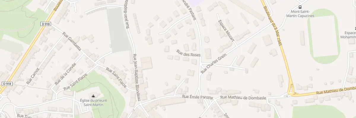 Plan du 5 Rue des Roses à Mont-Saint-Martin