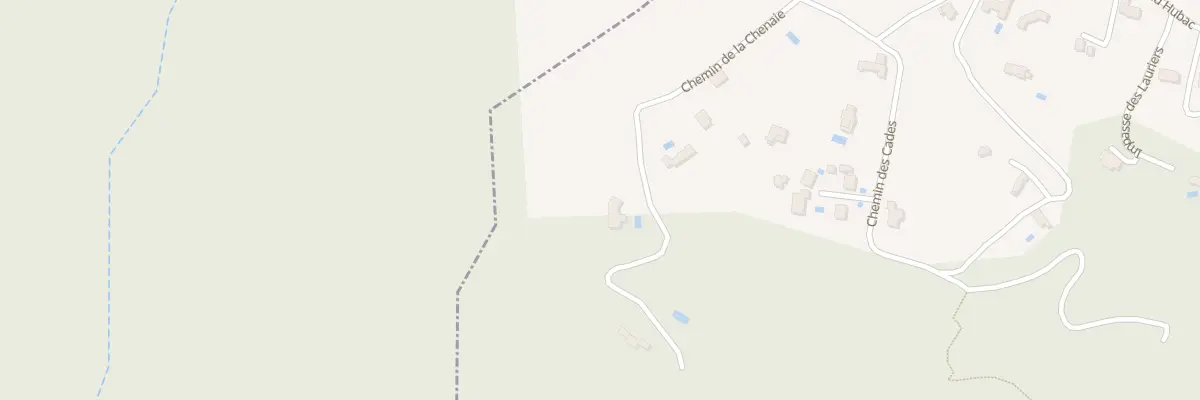 Plan du 642 Che de la Chenaie à Artigues