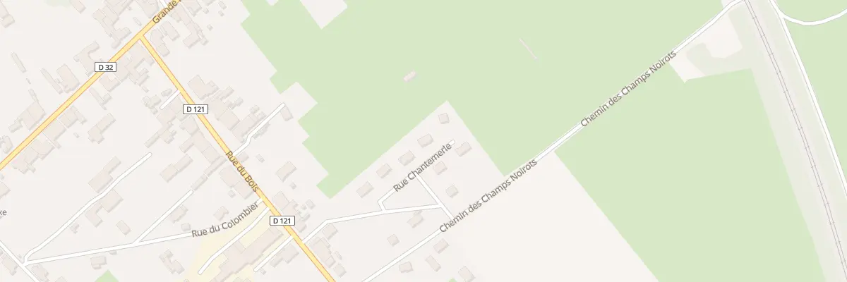 Plan du 6 Rue Chantemerle à Cramans