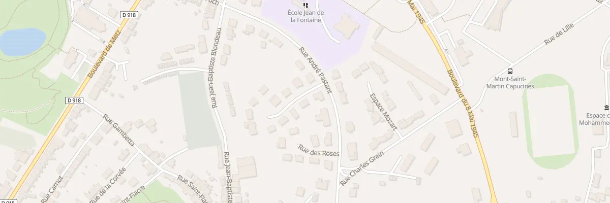 Plan du 3 Rue des Glycines à Mont-Saint-Martin