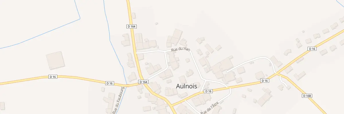 Plan du 7 Rue du Han à Aulnois
