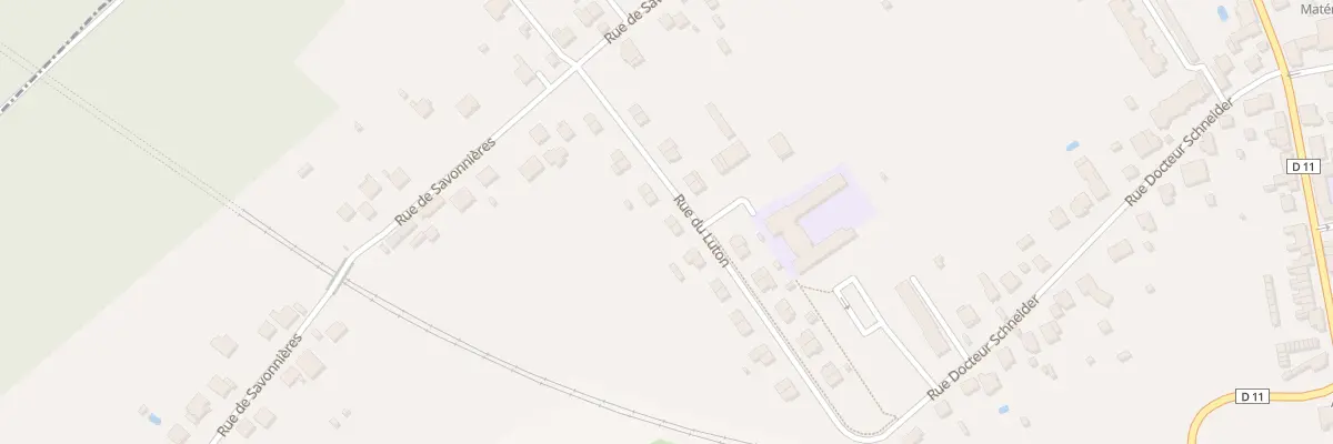 Plan du 23 Rue du Luton à Foug
