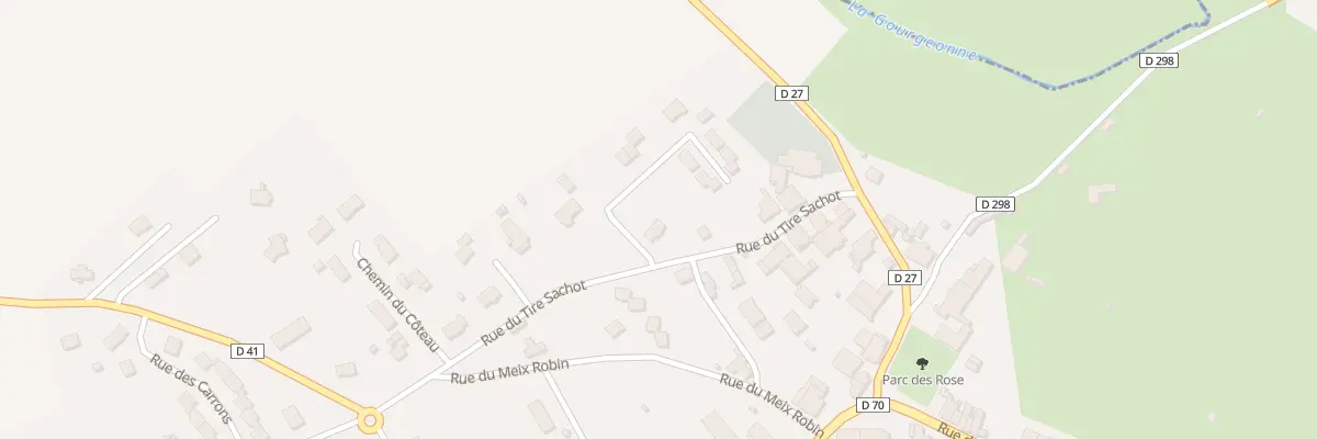 Plan du 7 Rue du Tire Sachot à Lavoncourt