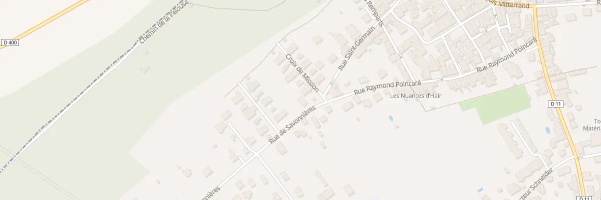 Plan du 2 Rue de Savonnières à Foug