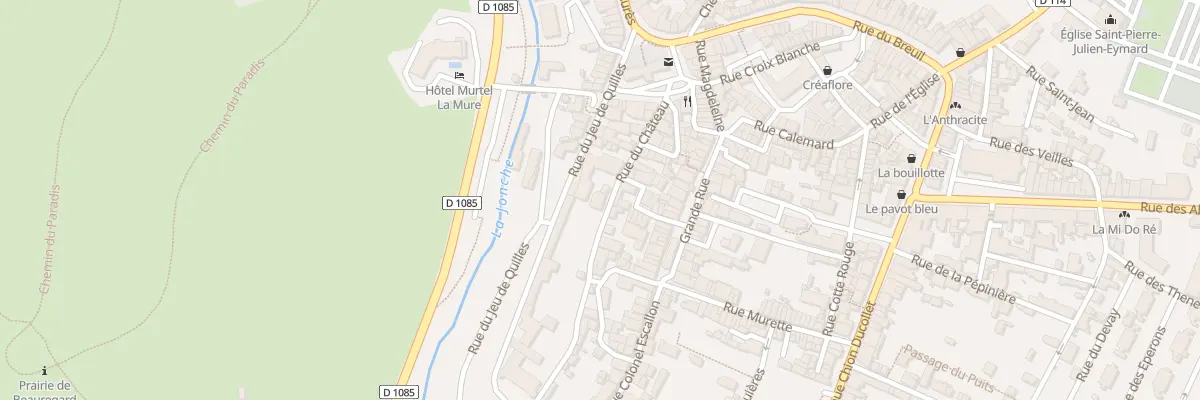 Plan du 9 Rue du Chateau à La Mure