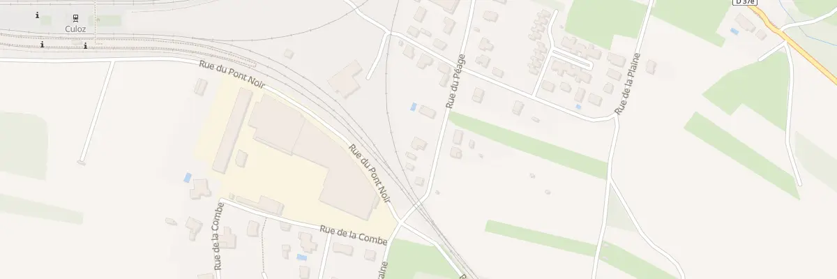 Plan du 9077 Rue du Péage à Culoz-Béon