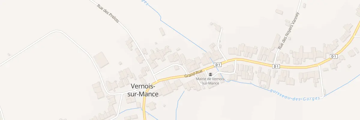 Plan du 23 Pl de la Fontaine à Vernois-sur-Mance