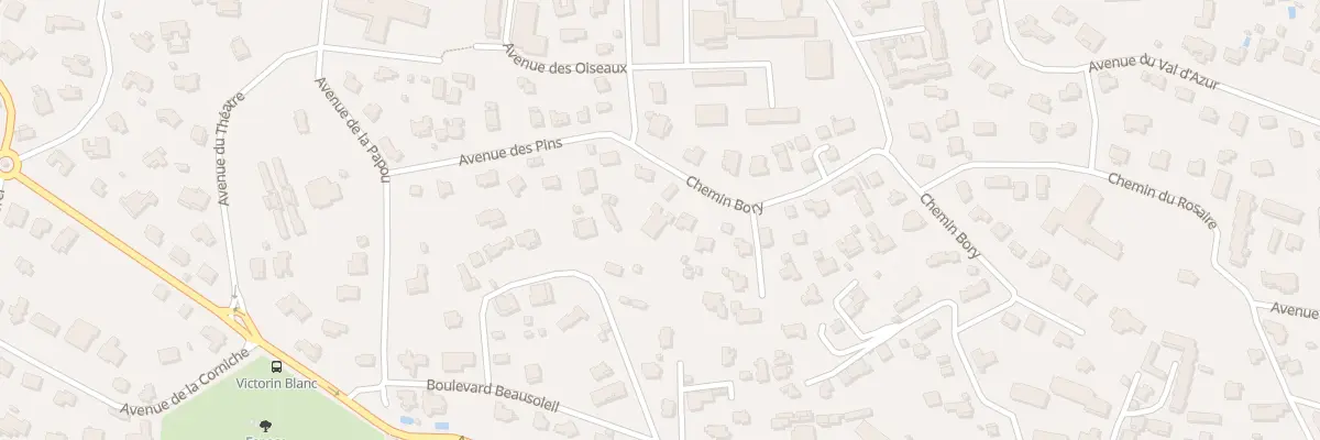 Plan du 497 Che Bory à Sanary-sur-Mer